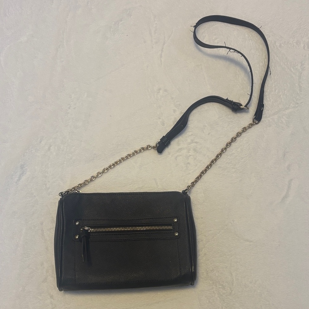 Black and gold Chain Strap purse